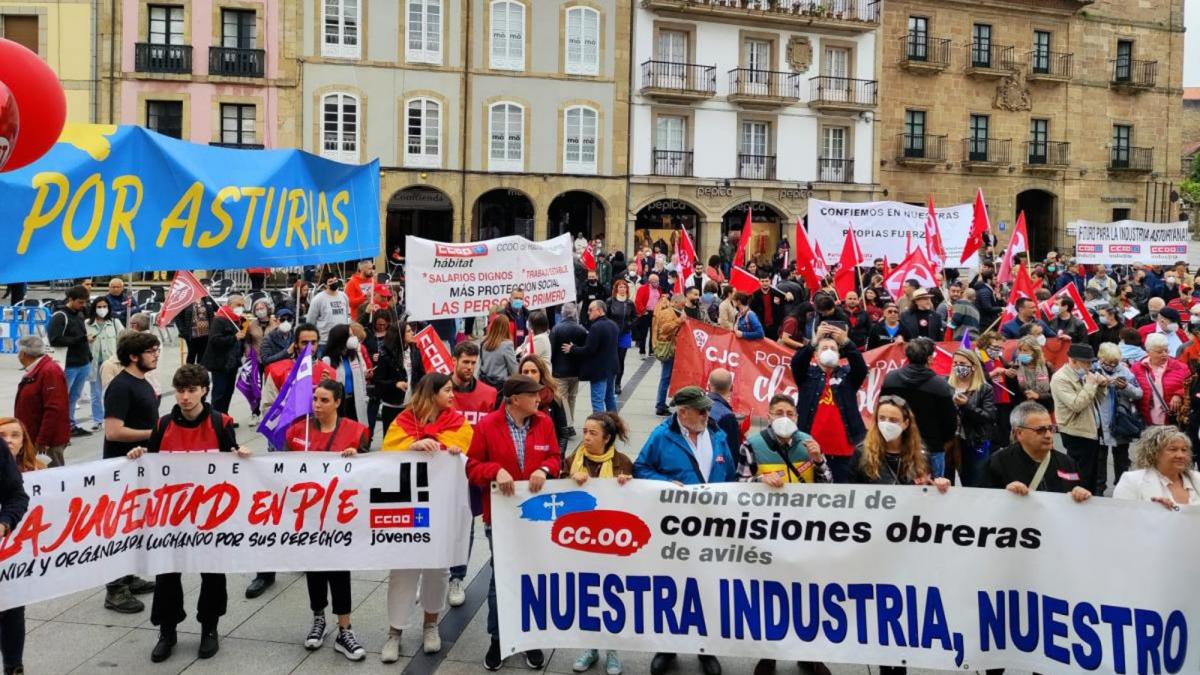 Manifestacin 1 de Mayo Asturias