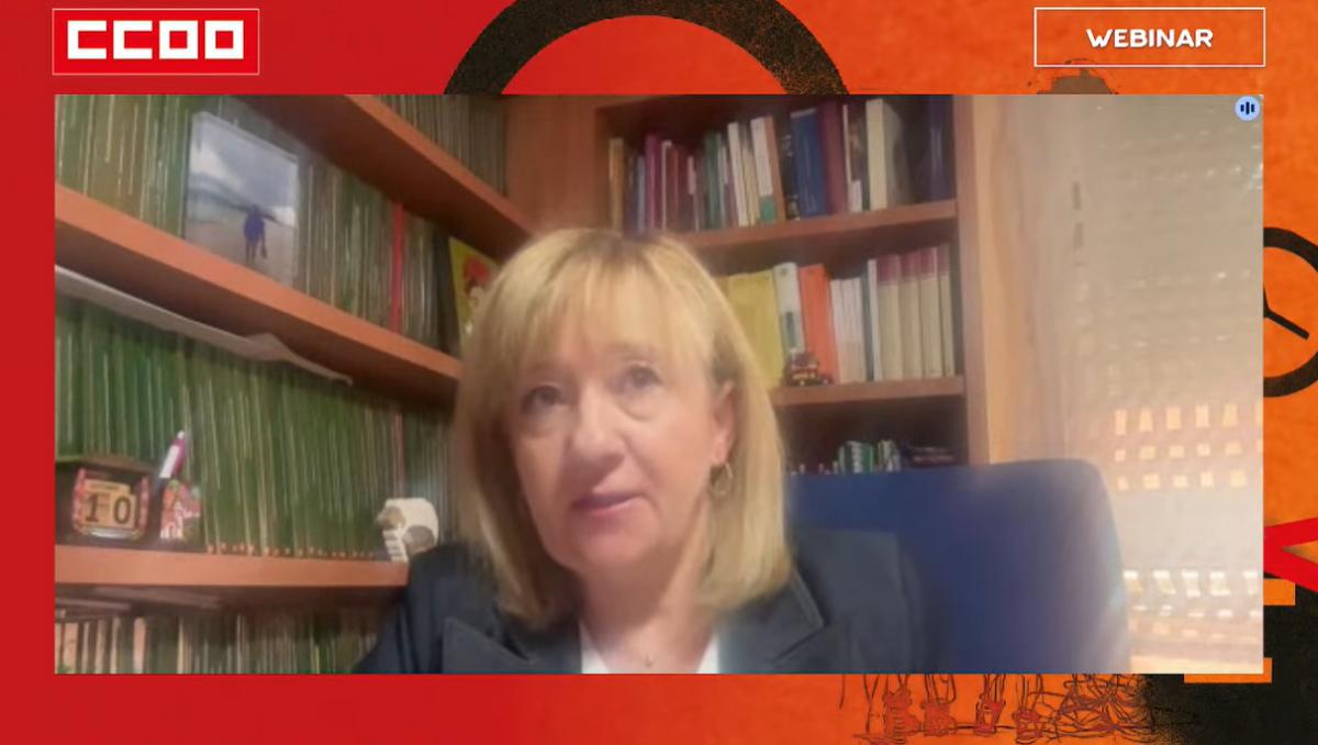 María José Romero Ródenas fue la ponente principal del webinar dedicado a los permisos.