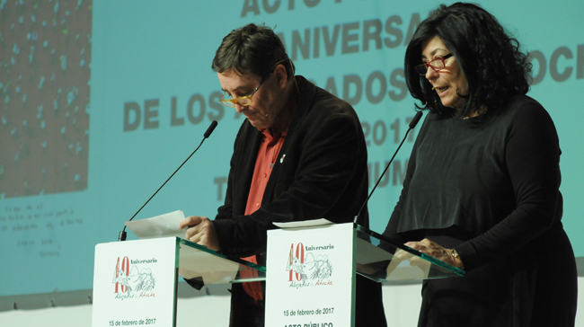 Galería de imágenes homenaje abogados de Atocha