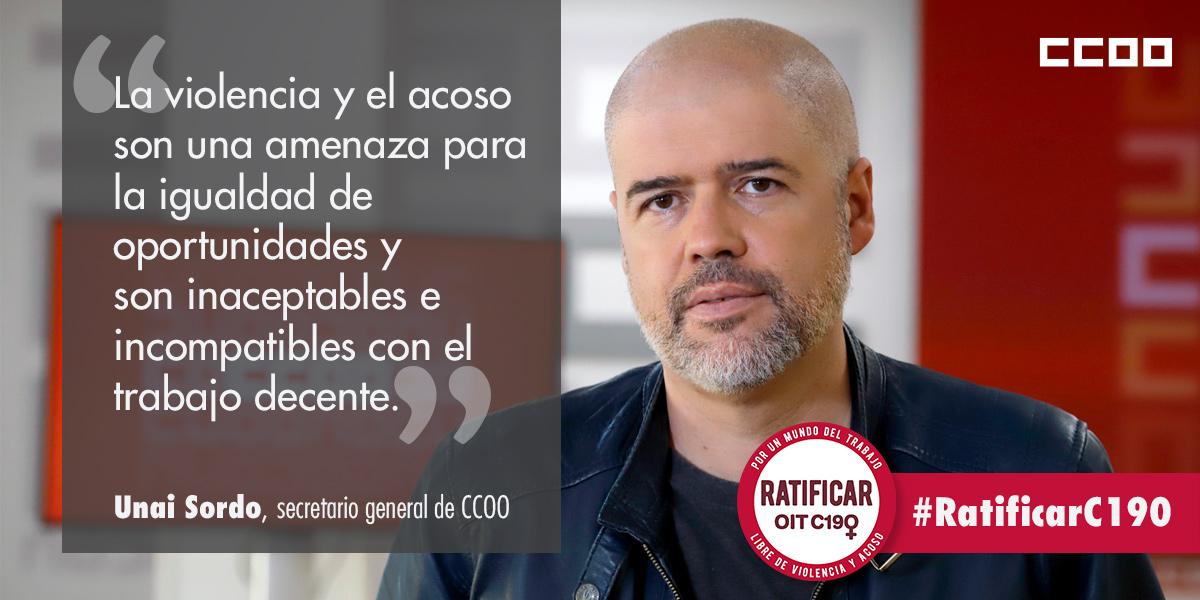 Exigimos a Europa y Espaa #RatificarC190!