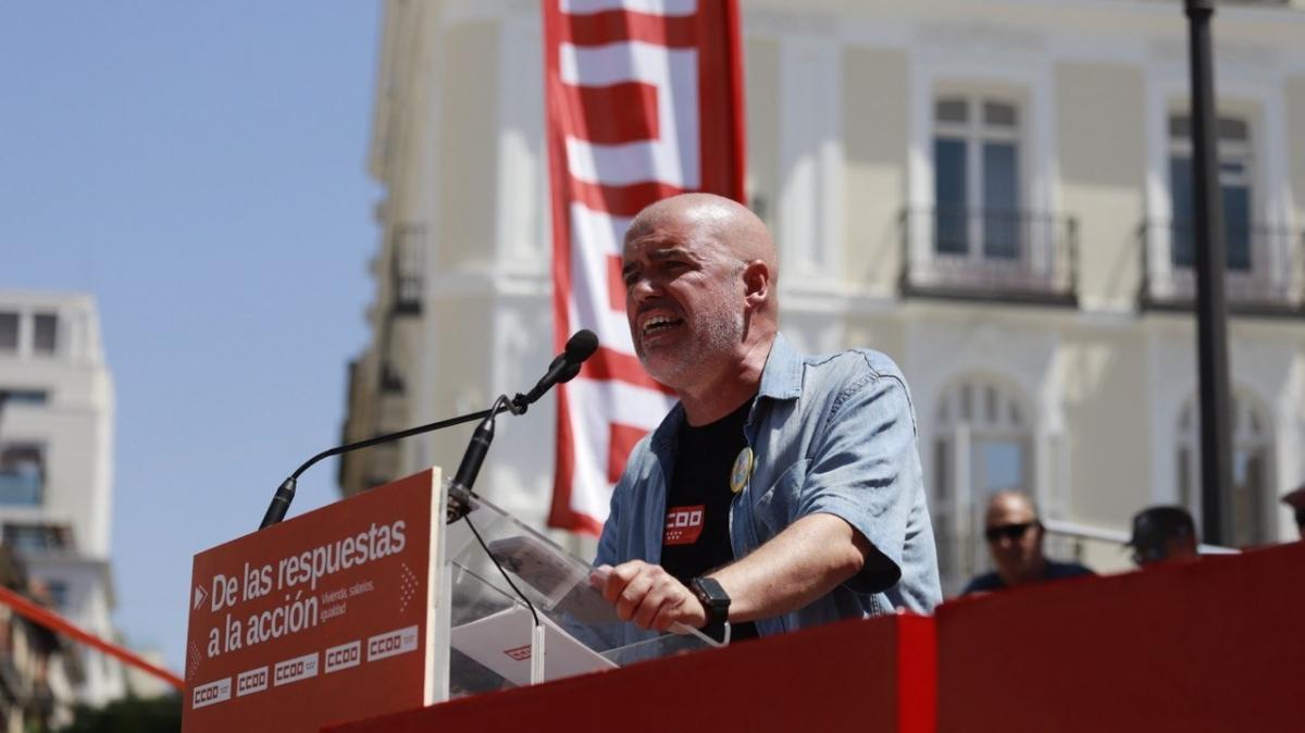 Unai Sordo ha denunciado que “hay 10 millones de españoles y españolas cuyos salarios se encuentran estancados”.