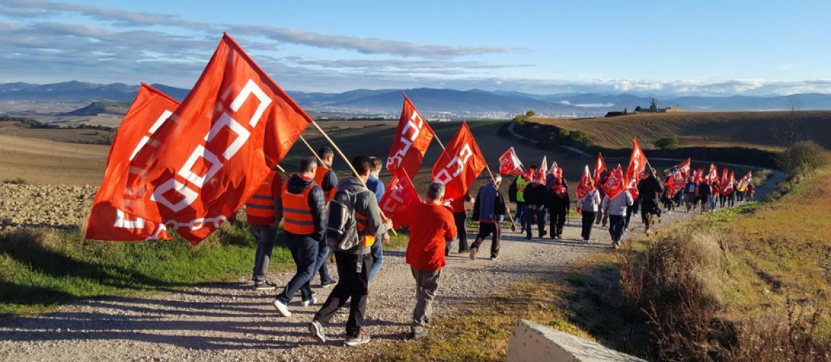 Las Marchas avanzan hacia Madrid