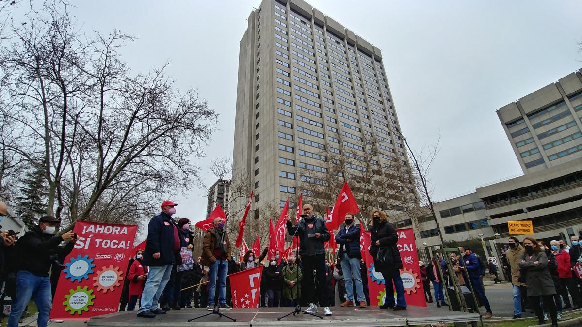 Concentracin de delegados y delegadas Ahora s toca en Madrid