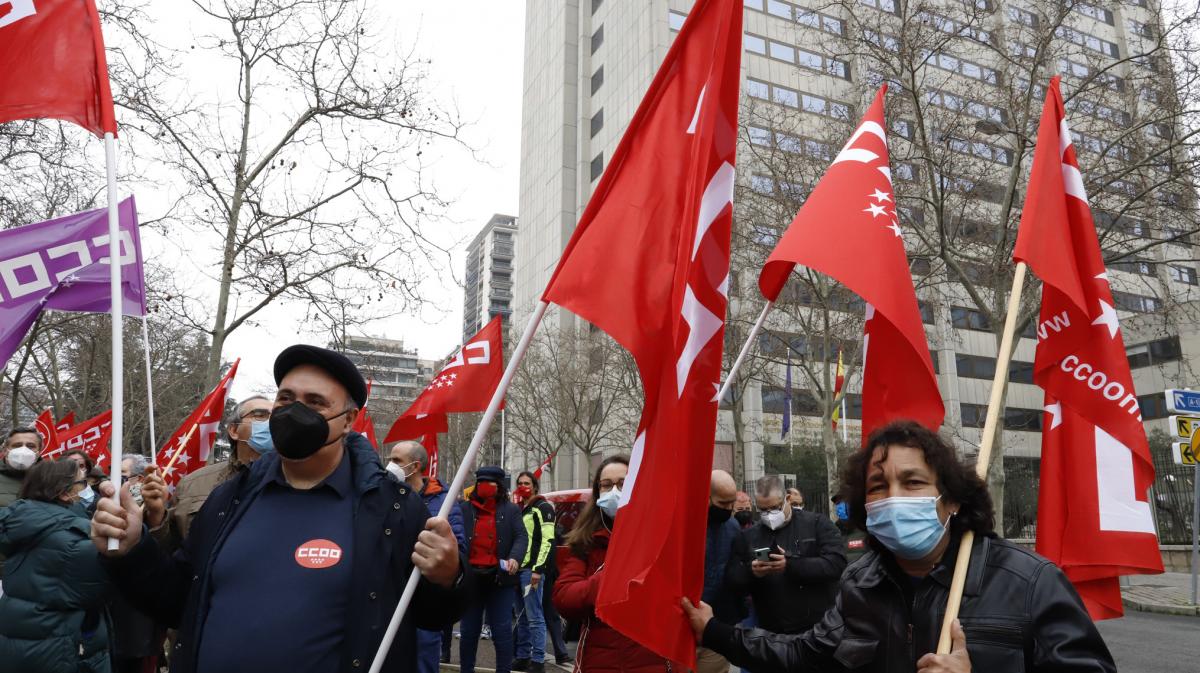 Concentracin de delegados y delegadas Ahora s toca en Madrid