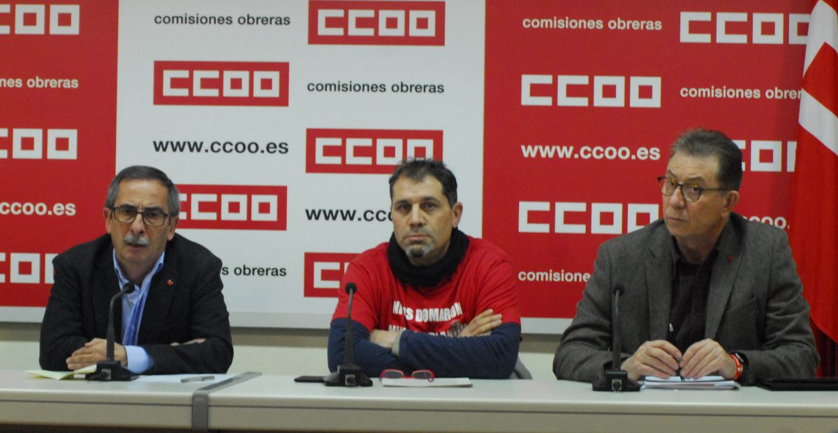 CCOO celebra el Auto de Sobreseimiento de Asenjo