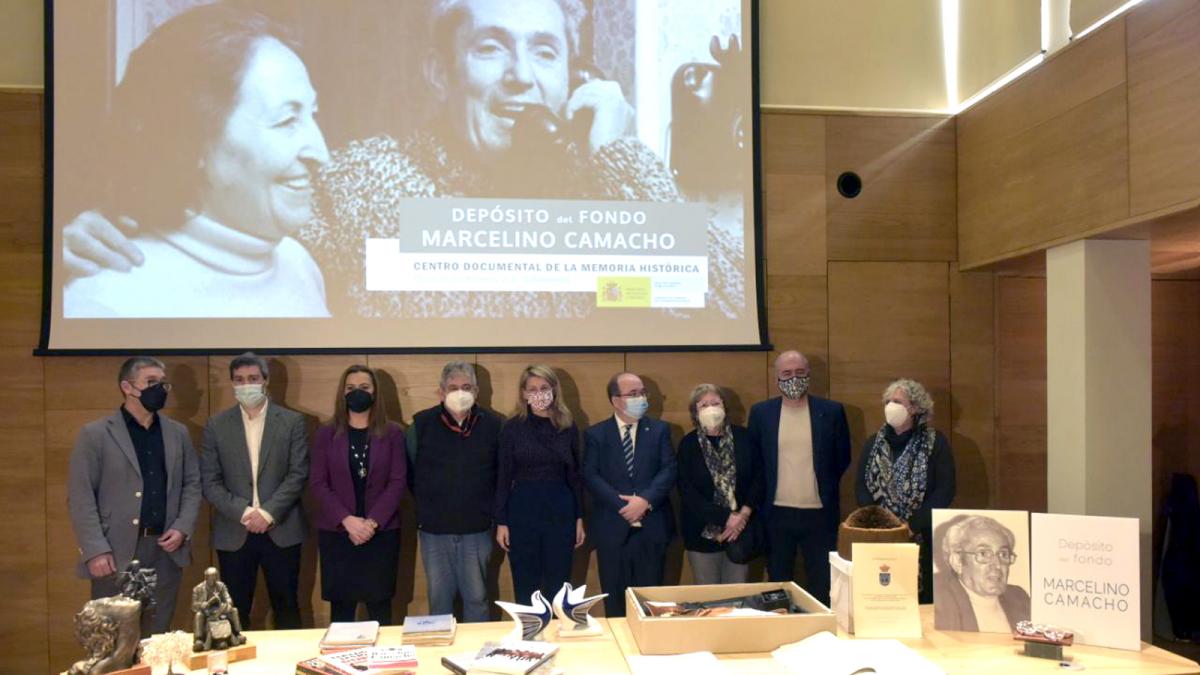 Acto sobre el legado de Marcelino Camacho en el archivo de Salamanca (13 de enero)