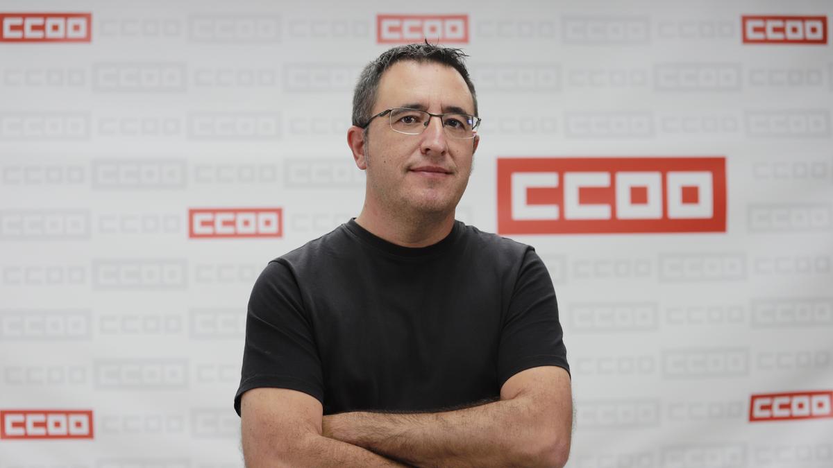 Marcelo Ortega, secretario confederal de Comunicacin de CCOO.