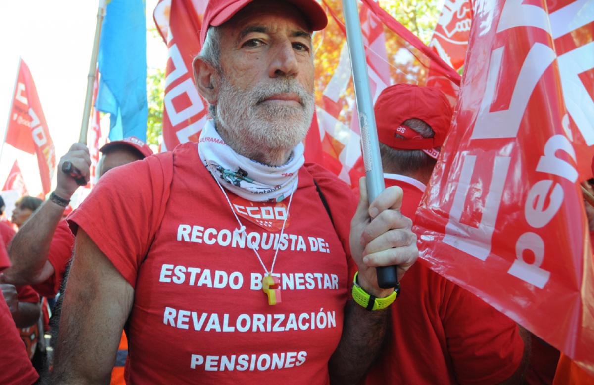 Manifestacin en Madrid por unas pensiones dignas