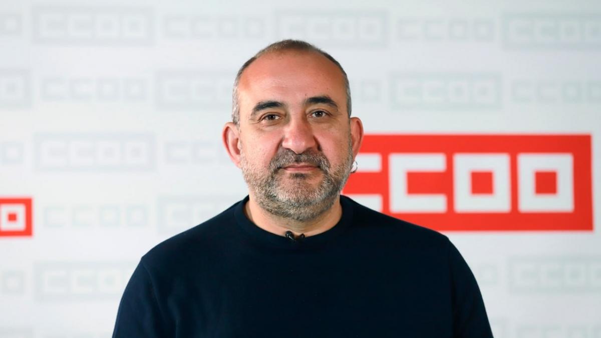 El secretario de Acción Sindical y Transiciones Estratégicas, Javier Pacheco.