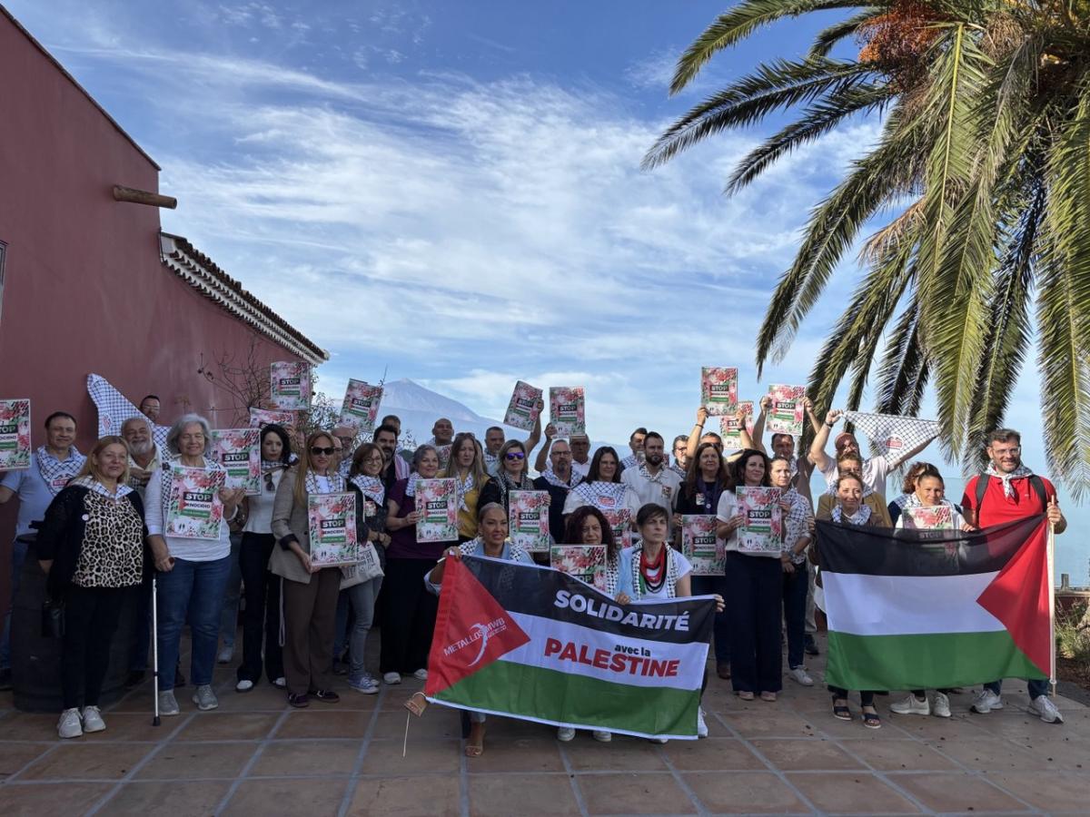 Para CCOO, el acuerdo de paz en Palestina vuelve a reproducir un esquema colonial sin contar con los palestinos.