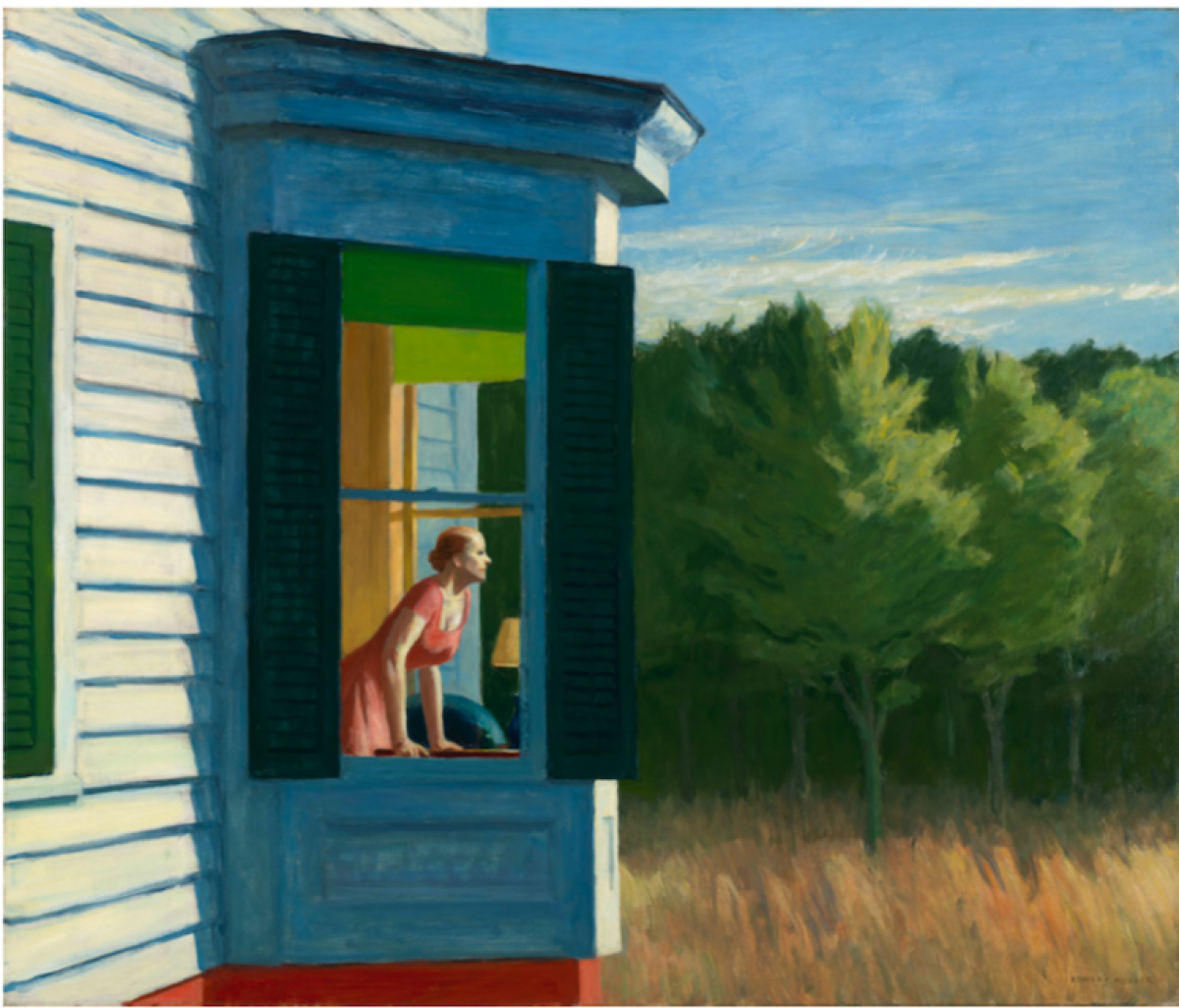 "Cape Cod Morning", 1950, de Edward Hopper.