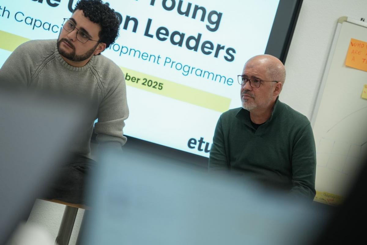 Unai Sordo participa en el ‘European Young Trade Union Leaders’