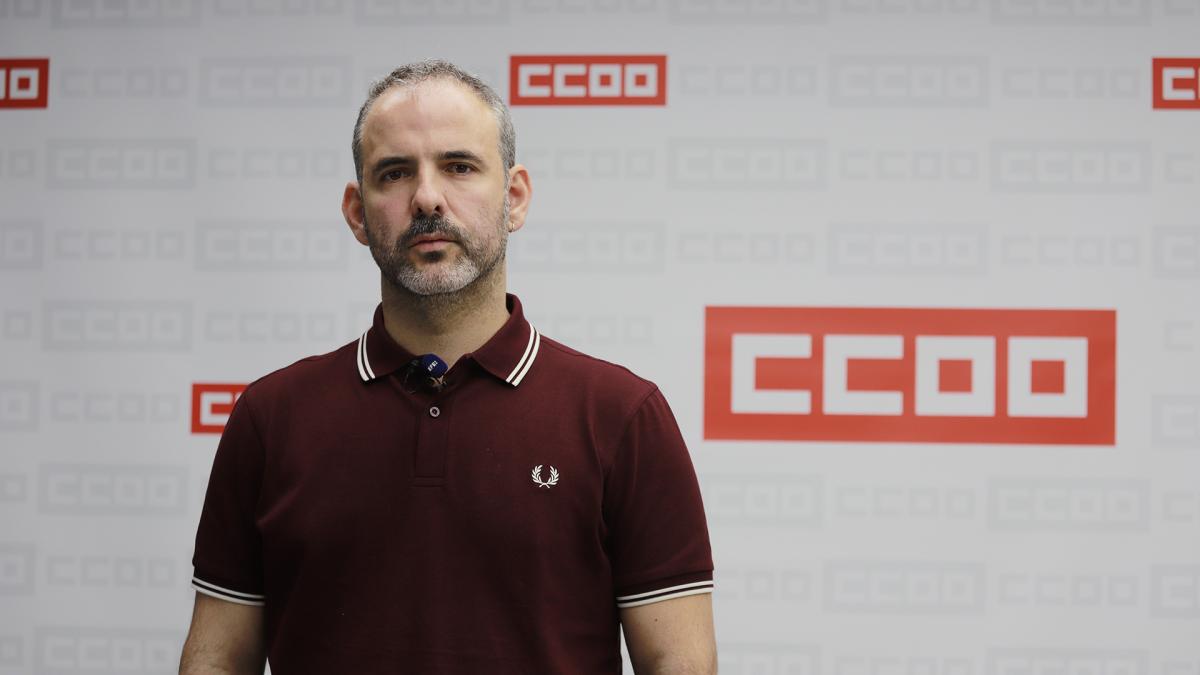 Carlos Gutiérrez, secretario de Estudios y Discurso de CCOO