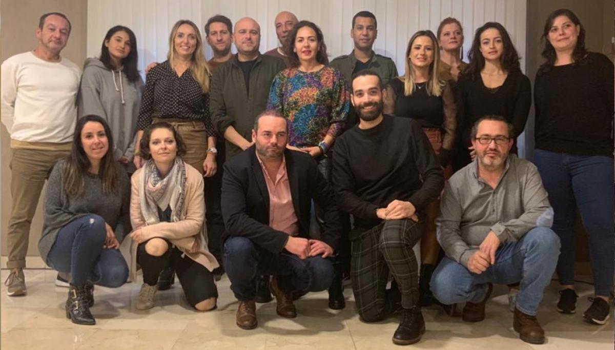 Foto de archivo del comit de empresa europeo del Grupo Inditex