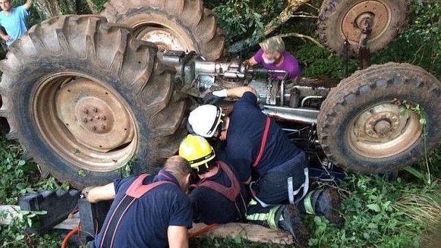 El vuelco del tractor es uno de los accidentes ms comunes en el sector