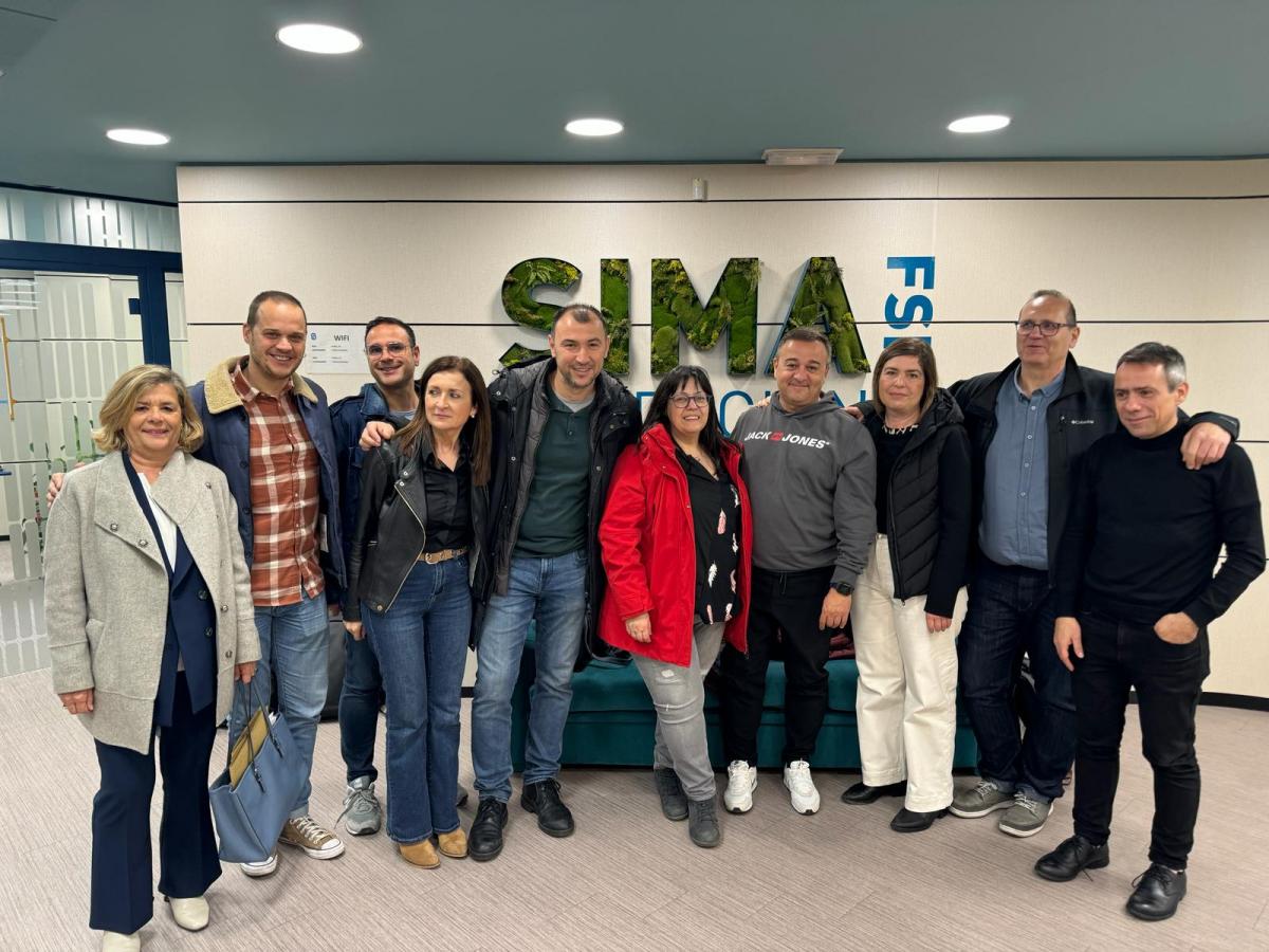 Representantes de CCOO en la comisin negociadora del convenio de la qumica