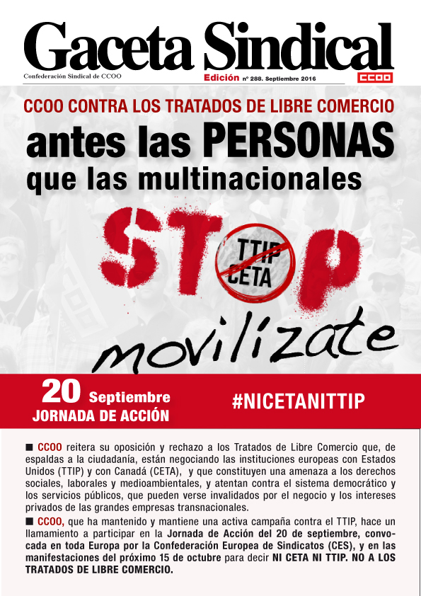 Jornada de Acción contra el TTIP