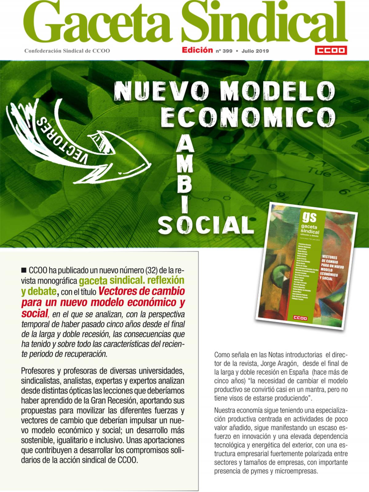 Gaceta Sindical n 399