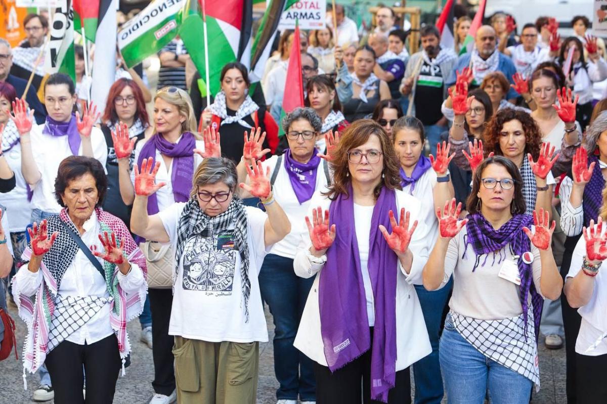 Los sindicatos celebran que se detenga el insoportable bombardeo sobre la población gazatí, y la retirada que parece han emprendido parte de las tropas israelíes.