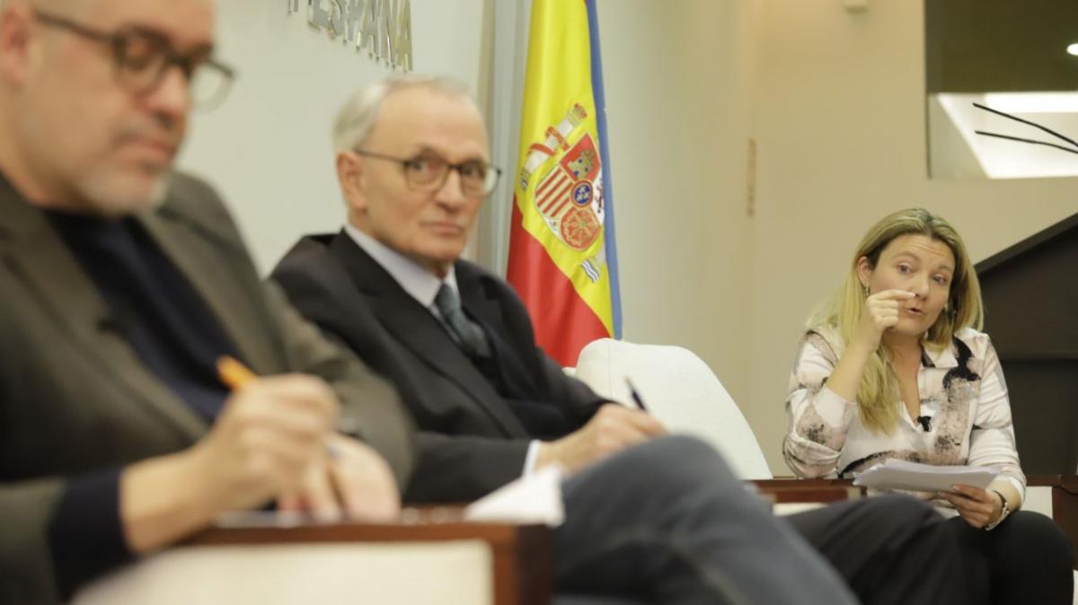 Unai Sordo, Antón Costas y Carmen Vidal