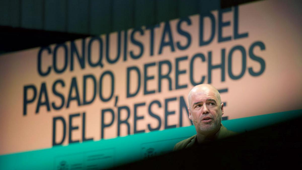 26 de abril: Unai Sordo interviene en el acto "Conquistas del pasado, derechos del presente" dentro de la celebración de los 50 años de España en libertad
