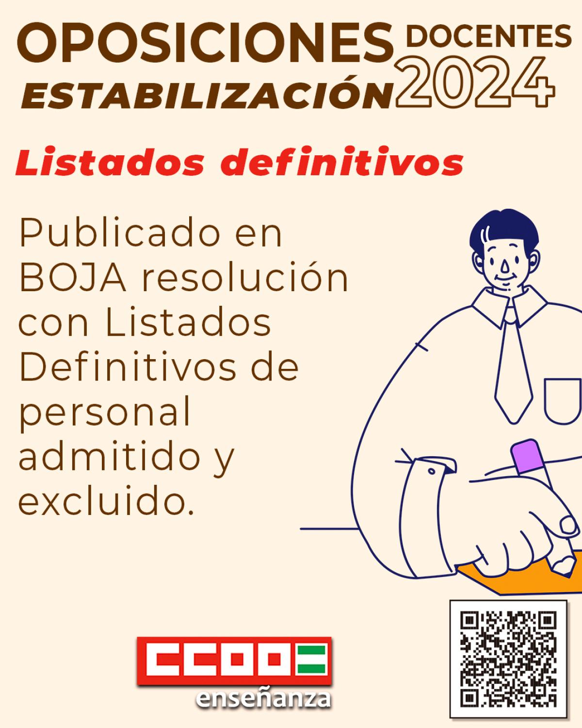 Oposiciones de Estabilizacin 2024