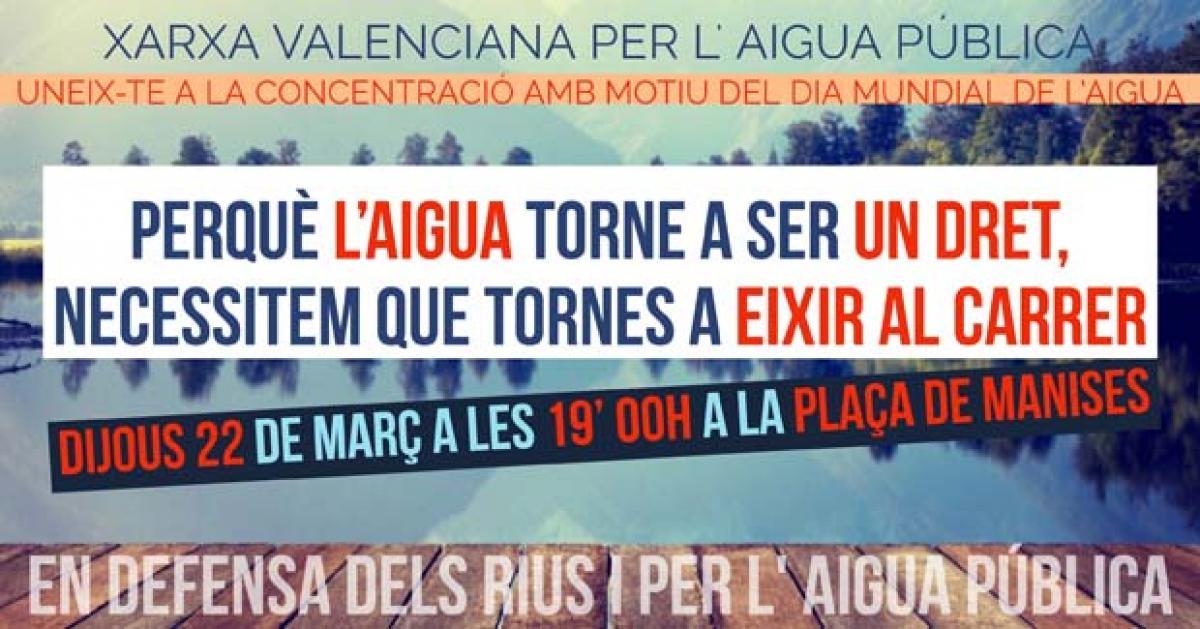 Pais Valencia Agua 2018