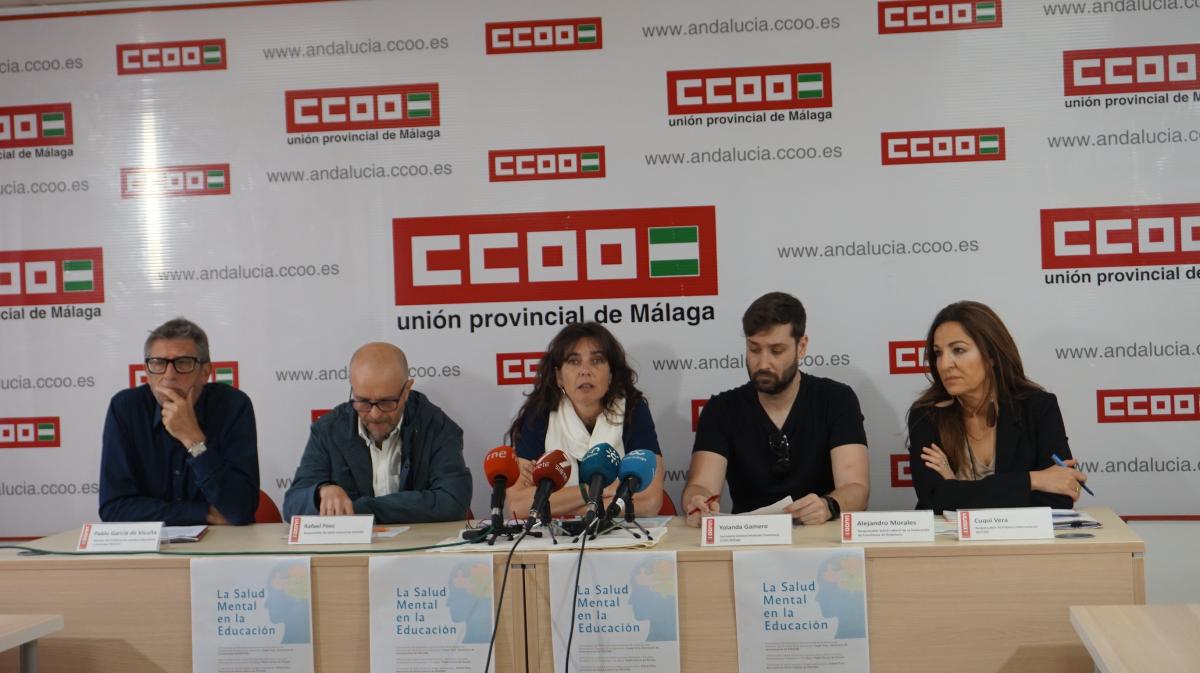 Asistentes a la rueda de prensa