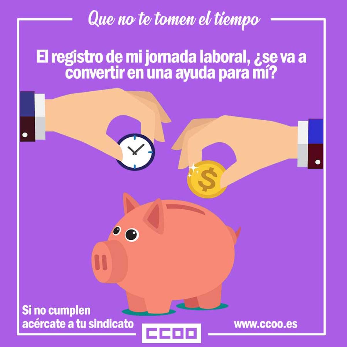 Campaa: "Que no te tomen el tiempo"