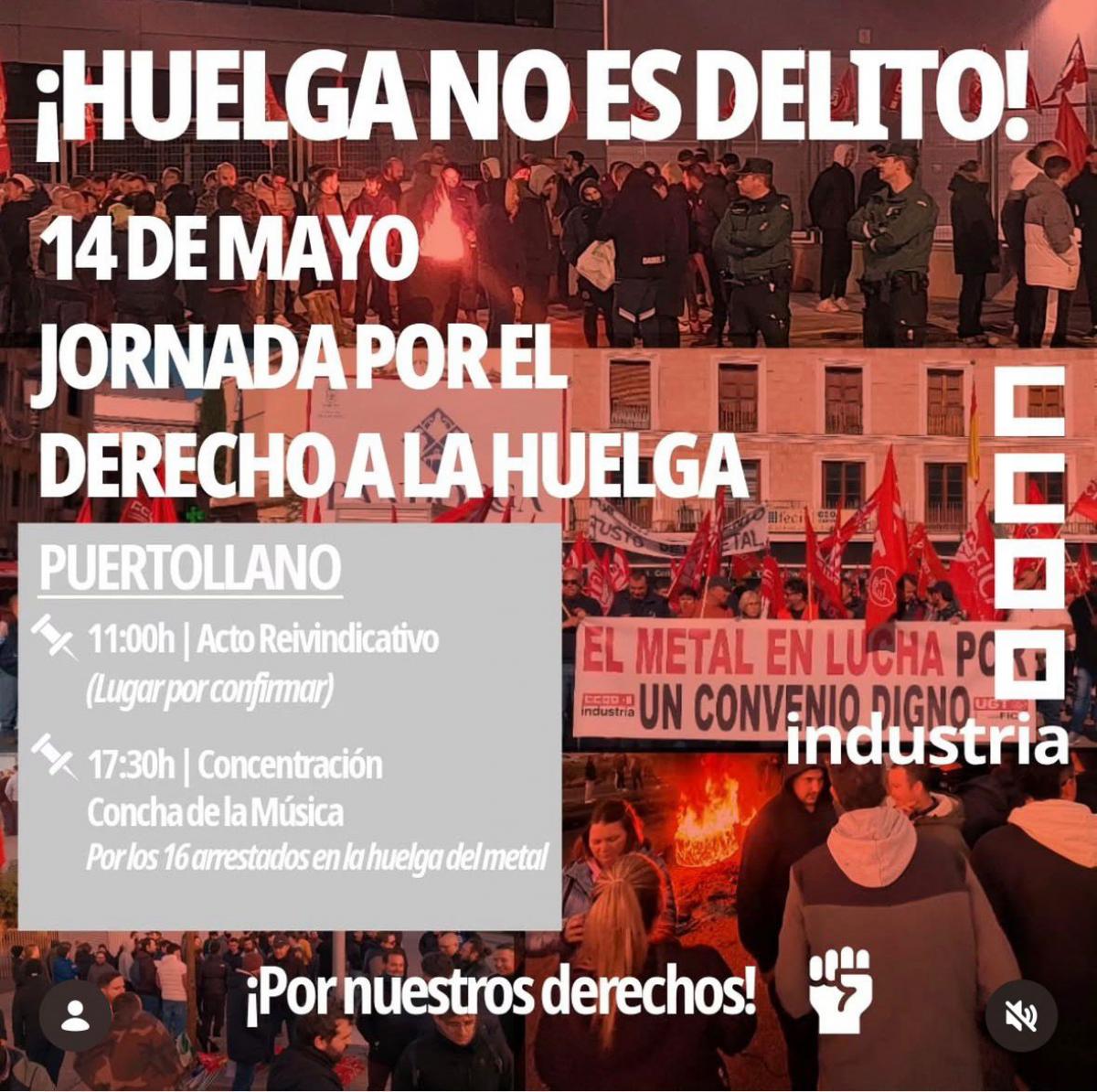 14M Huelga no es delito
