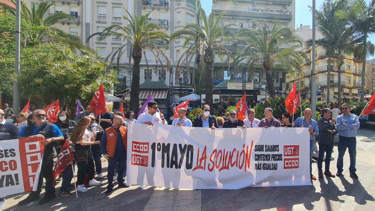 Manifestacin 1 de Mayo Ceuta