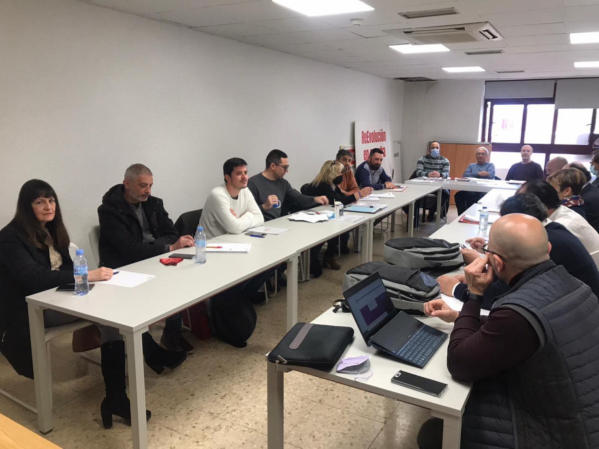 Mesa negociadora del convenio de la industria del calzado