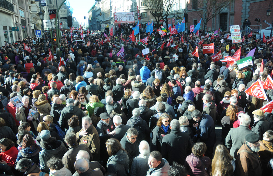 Galera de imgenes de la manifestacin del 18D