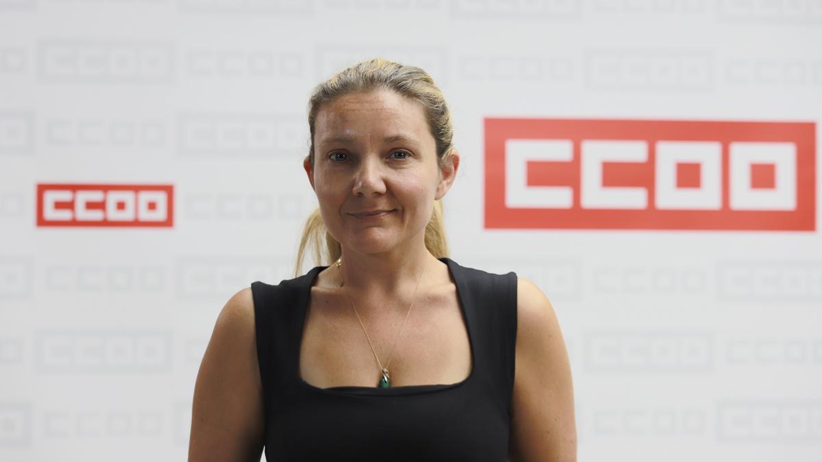 Carmen Vidal, secretaria confederal de Participación Institucional y Movimientos Sociales.