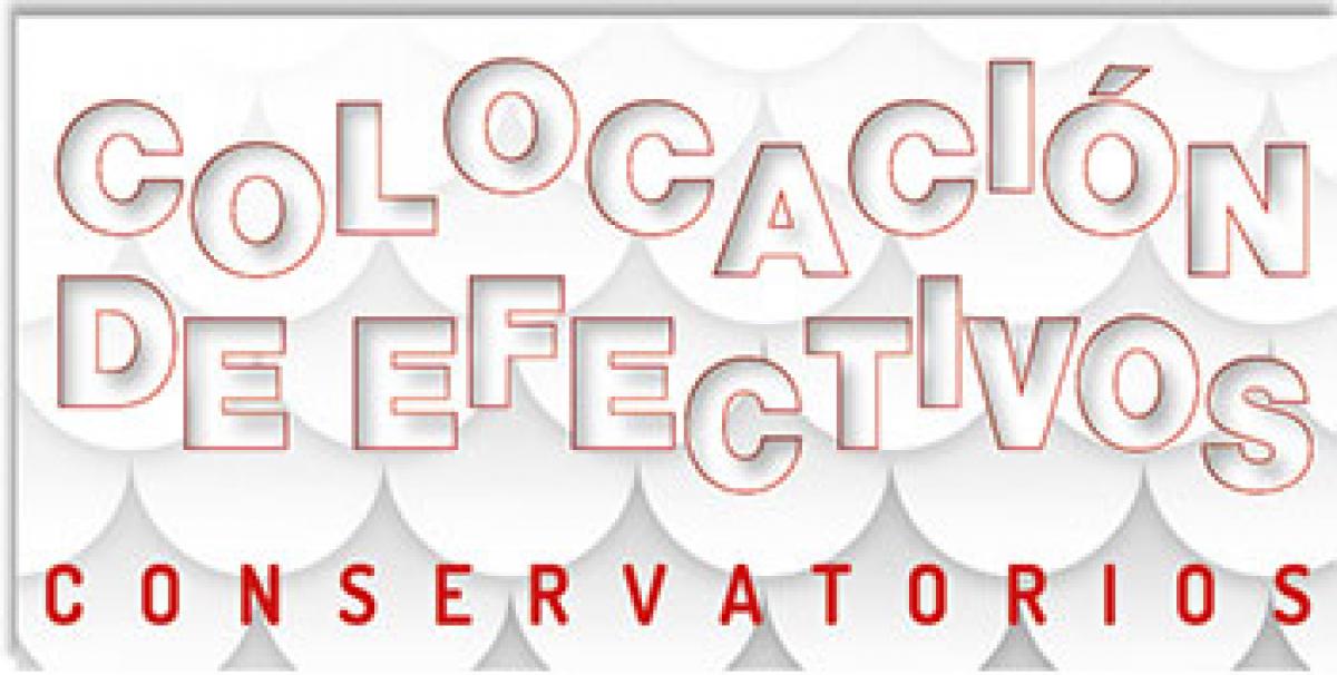 colocacion de efectivos conservatorios