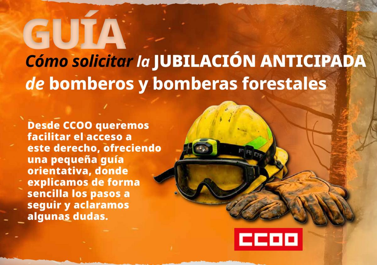 Portada Guía jubilación anticipada bomberos forestales