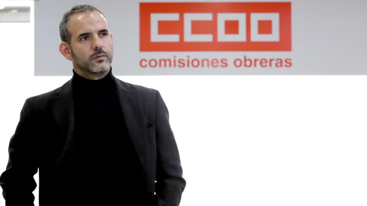 El secretario confederal de Estudios y Formación Sindical de CCOO, Carlos Gutiérrez.