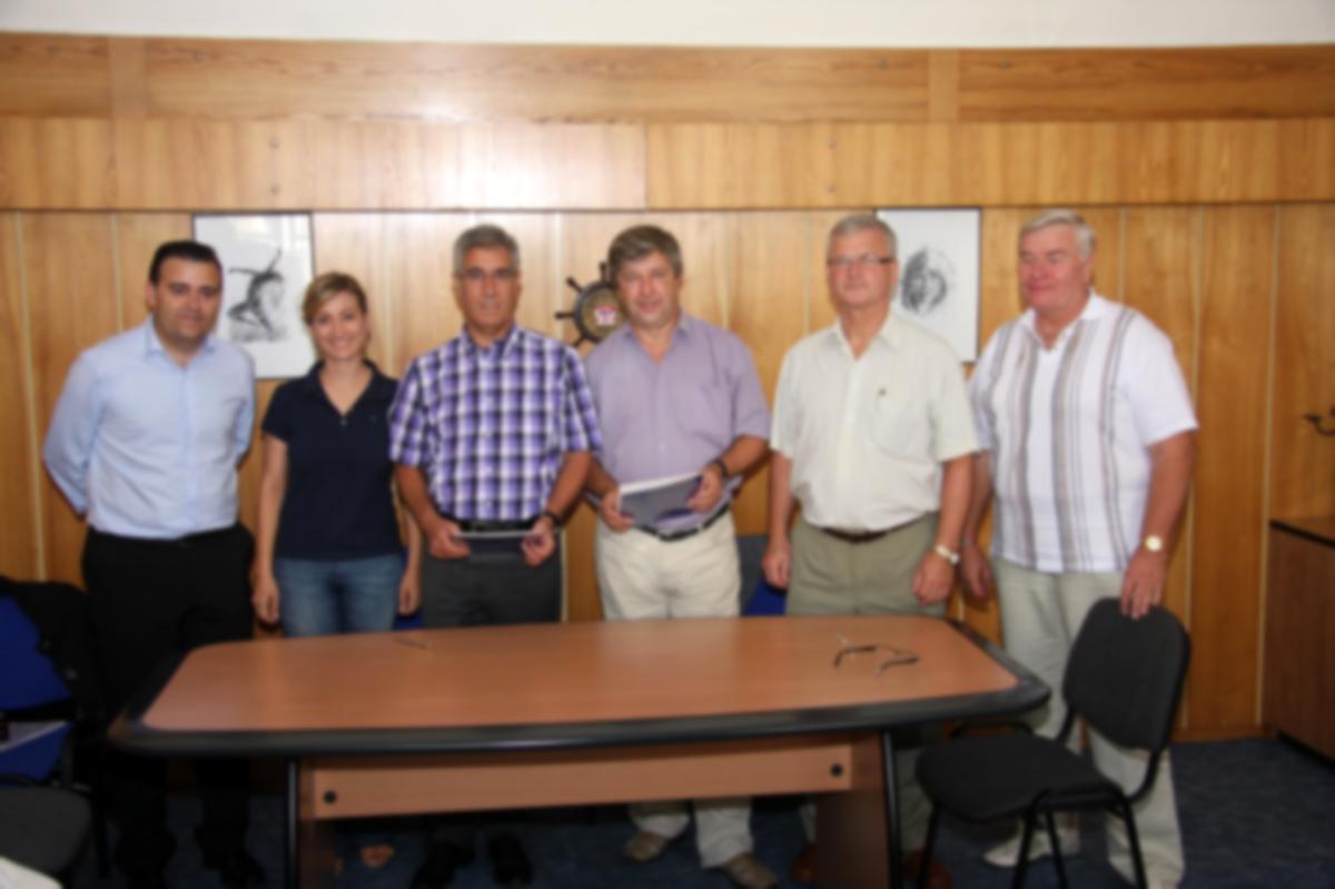 La delegacin de Industria de CCOO, junto con sus homlogos polacos