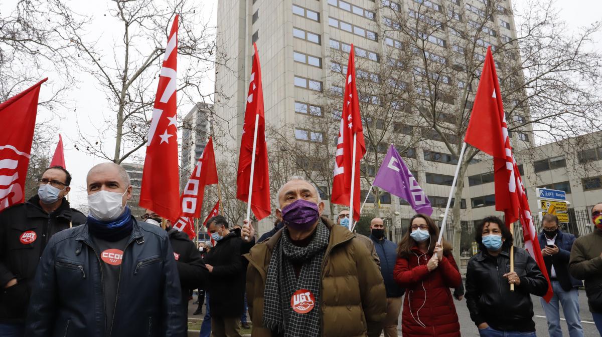 Concentracin de delegados y delegadas Ahora s toca en Madrid