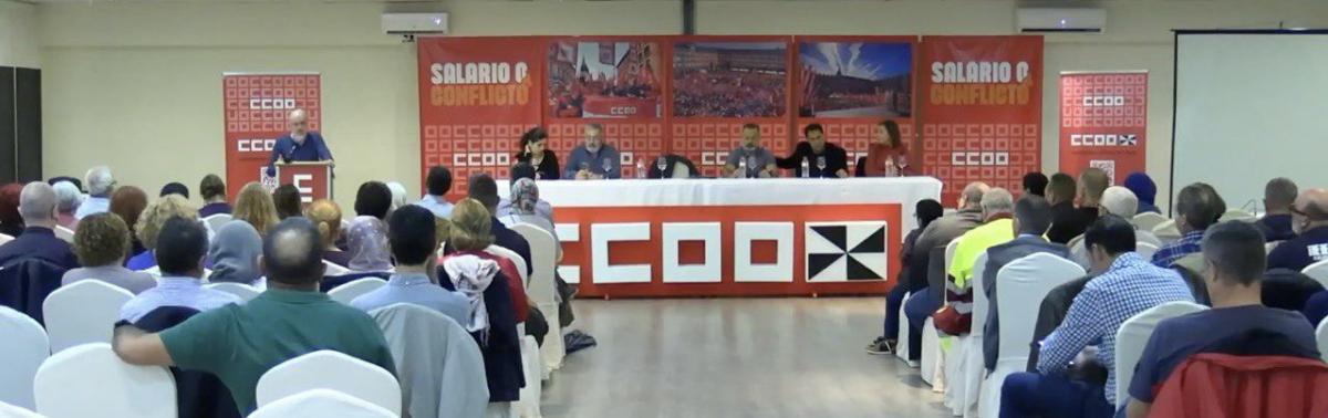 Asamblea de delegadas y delegados de CCOO en Ceuta
