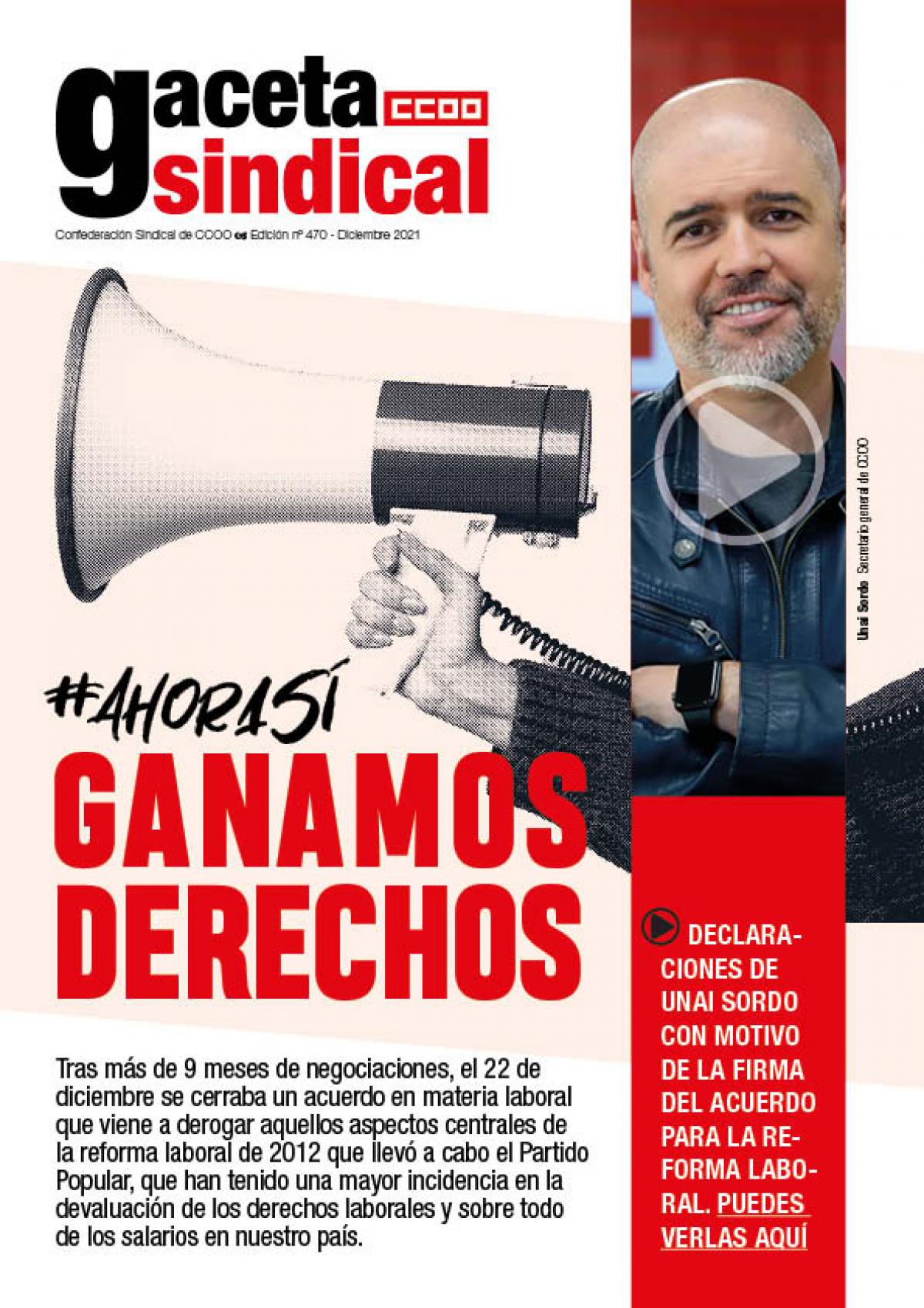 Gaceta Sindical nmero 470