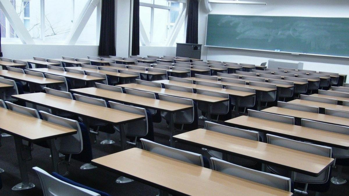 Un aula vacía