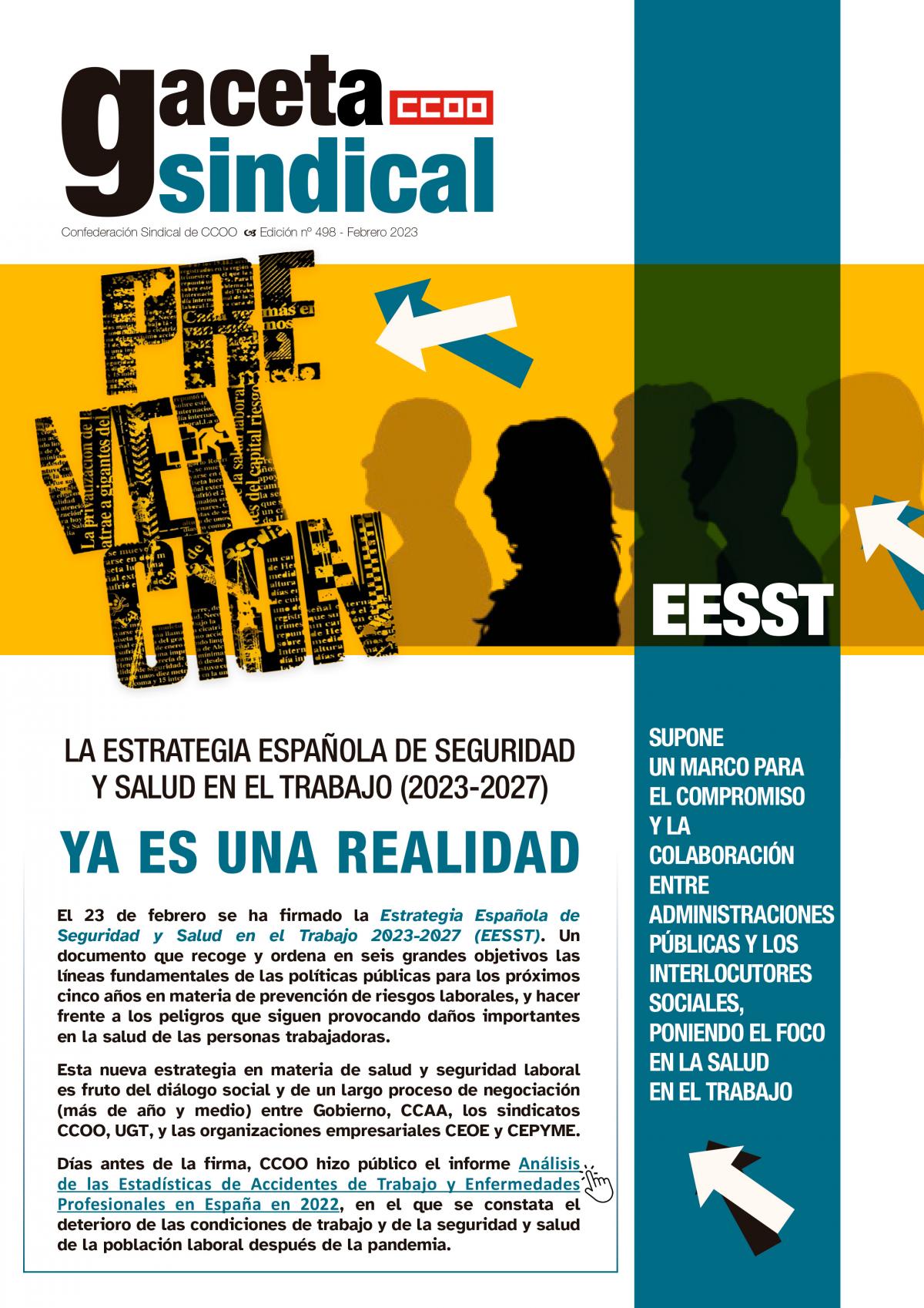 Gaceta Sindical 498