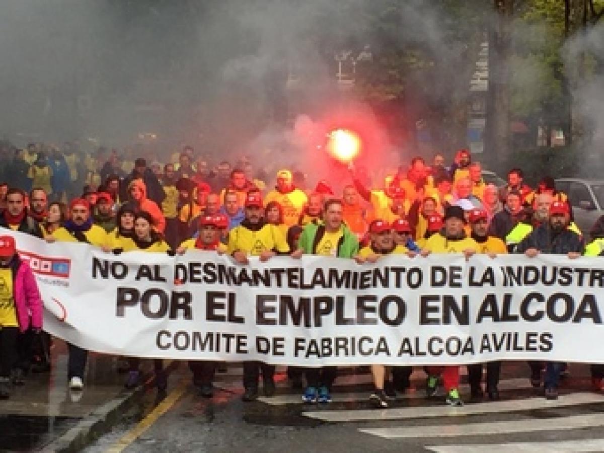 Asturias es un clamor: "Alcoa no se cierra"