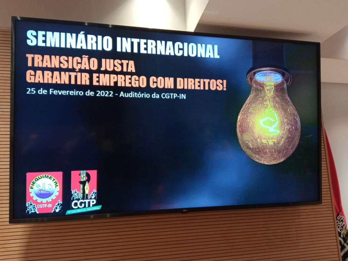 Seminario en Portugal sobre Transicin Justa