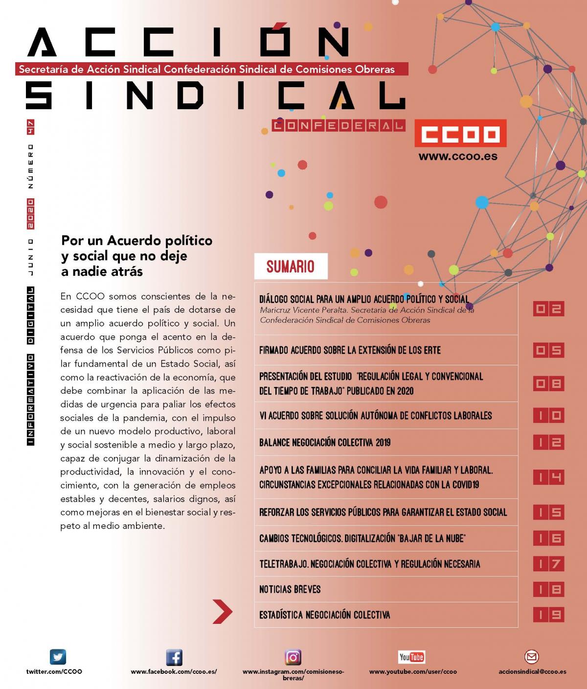 Informativo Digital Acción Sindical Confederal, nº 47
