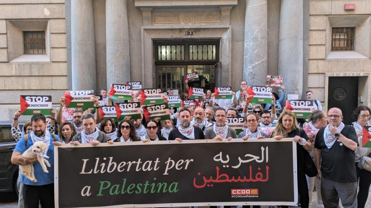 Exigimos el fin del genocidio en Palestina y una paz justa y duradera.