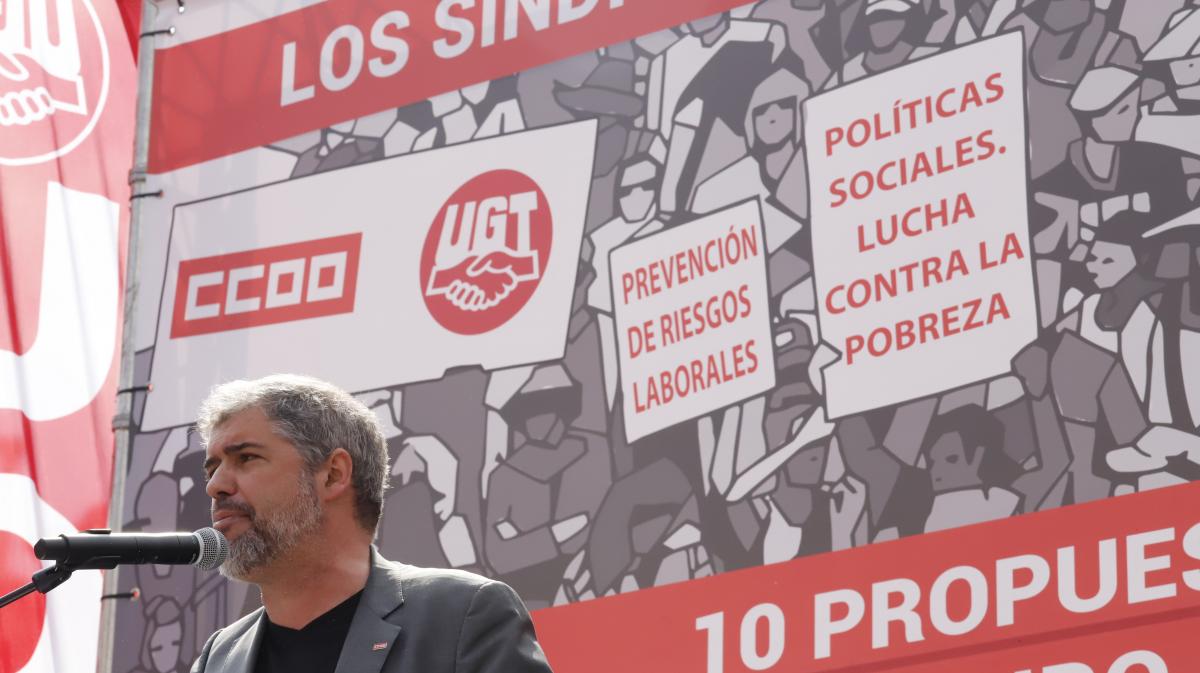 CCOO y UGT presentan sus "10 propuestas para el Giro Social" con el objetivo de recuperar derechos y libertades