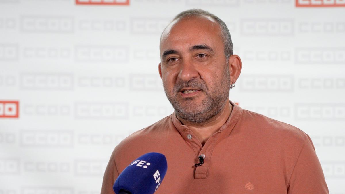 Javier Pacheco, secretario de Accin Sindical y Transiciones Estratgicas de CCOO