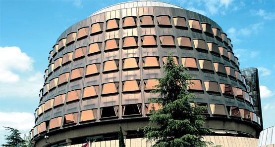 Fachada del tribunal constitucional